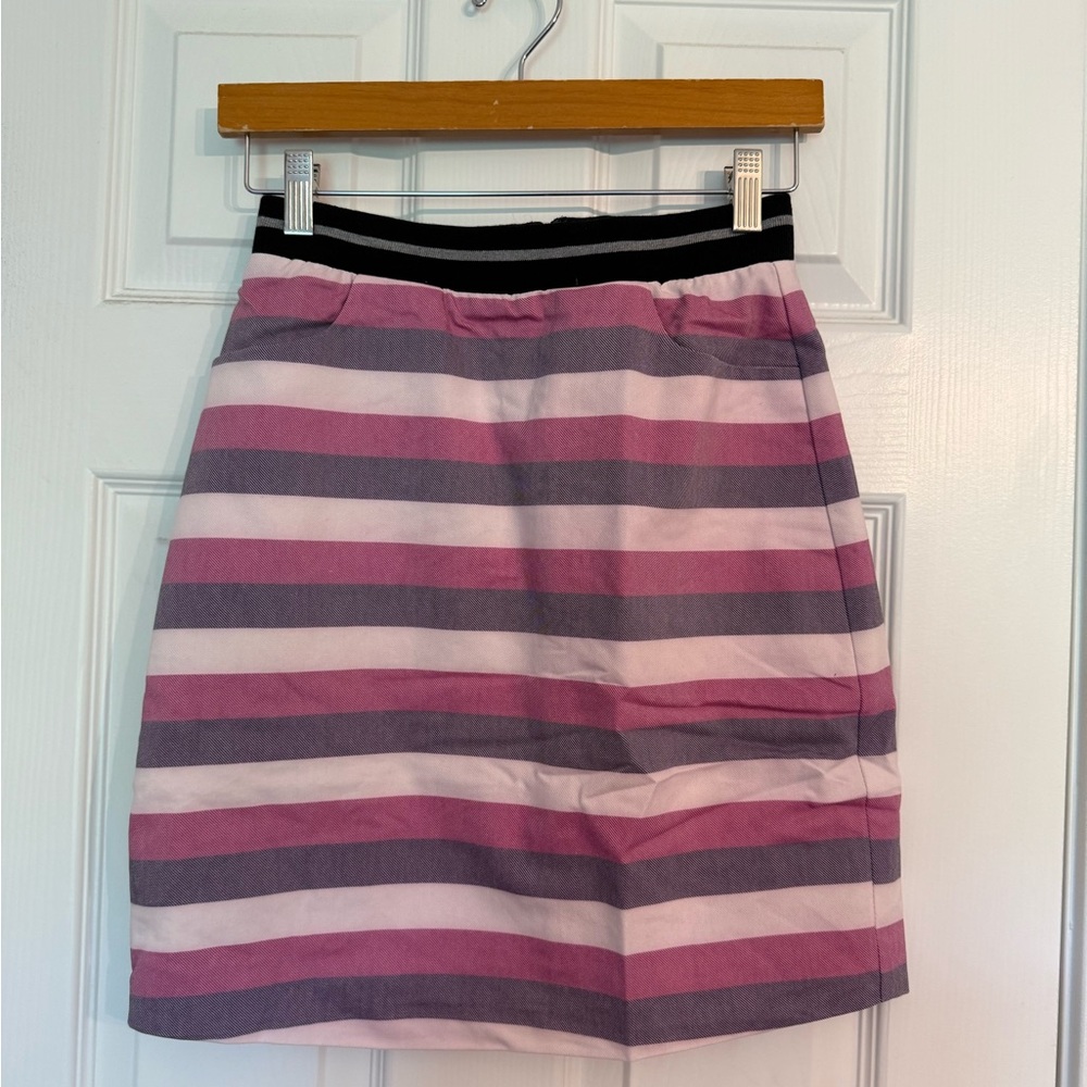 NWT Sugarlips Pink and Purple Mini Pencil Skirt w/ pockets